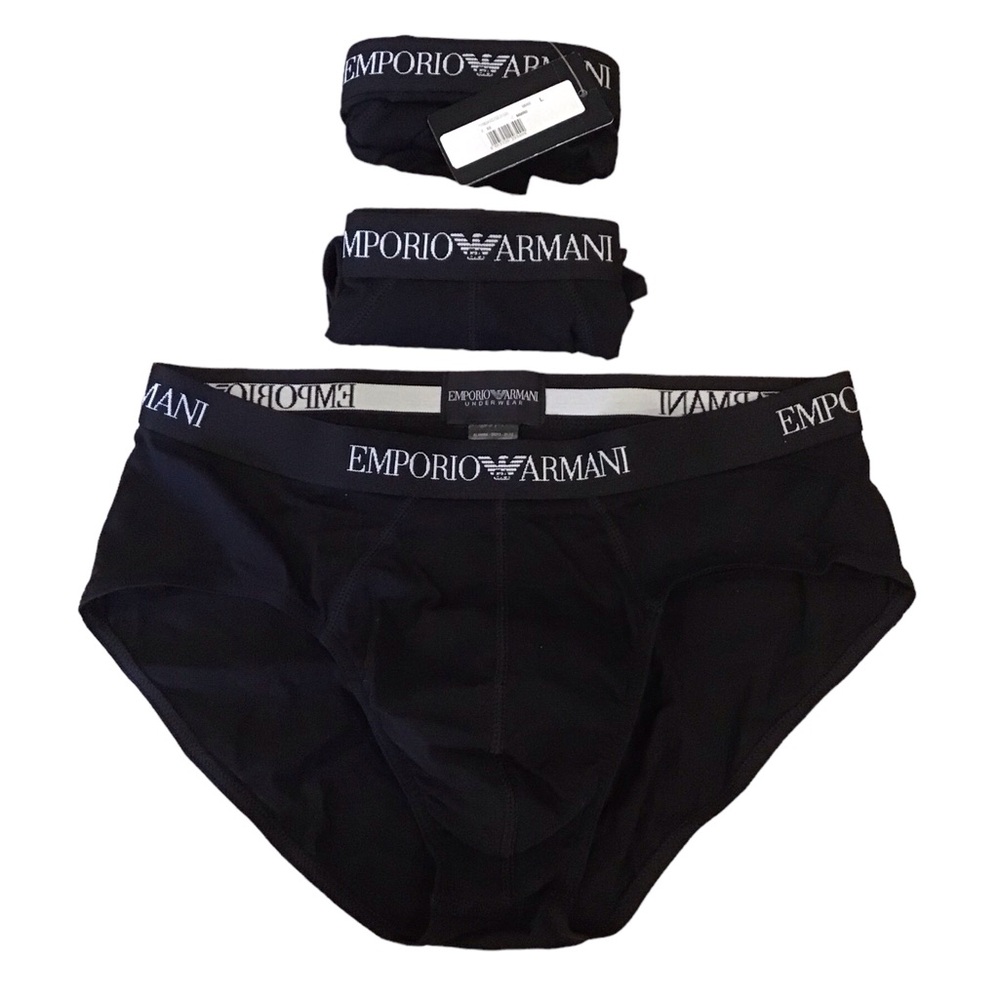 Emporio Armani mens briefs. Size L